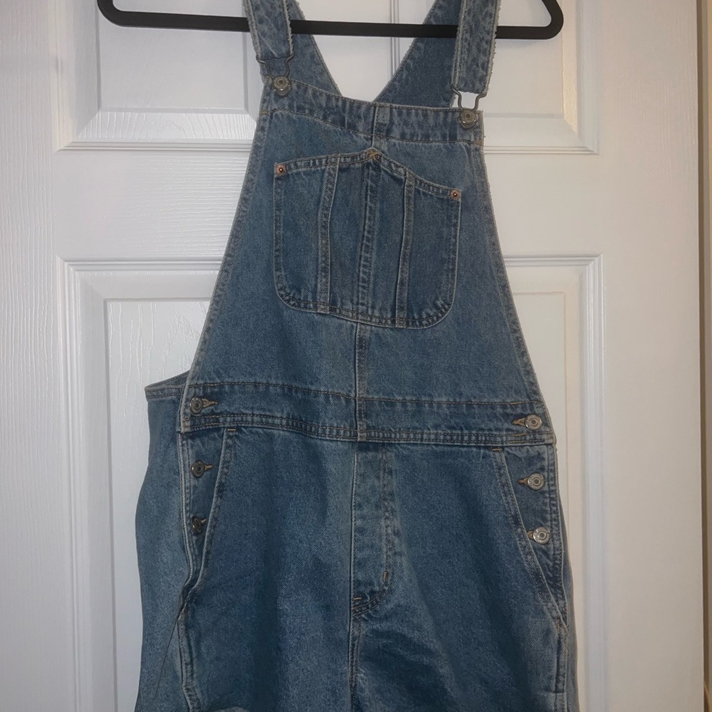 Old Navy Blue Denim Overalls